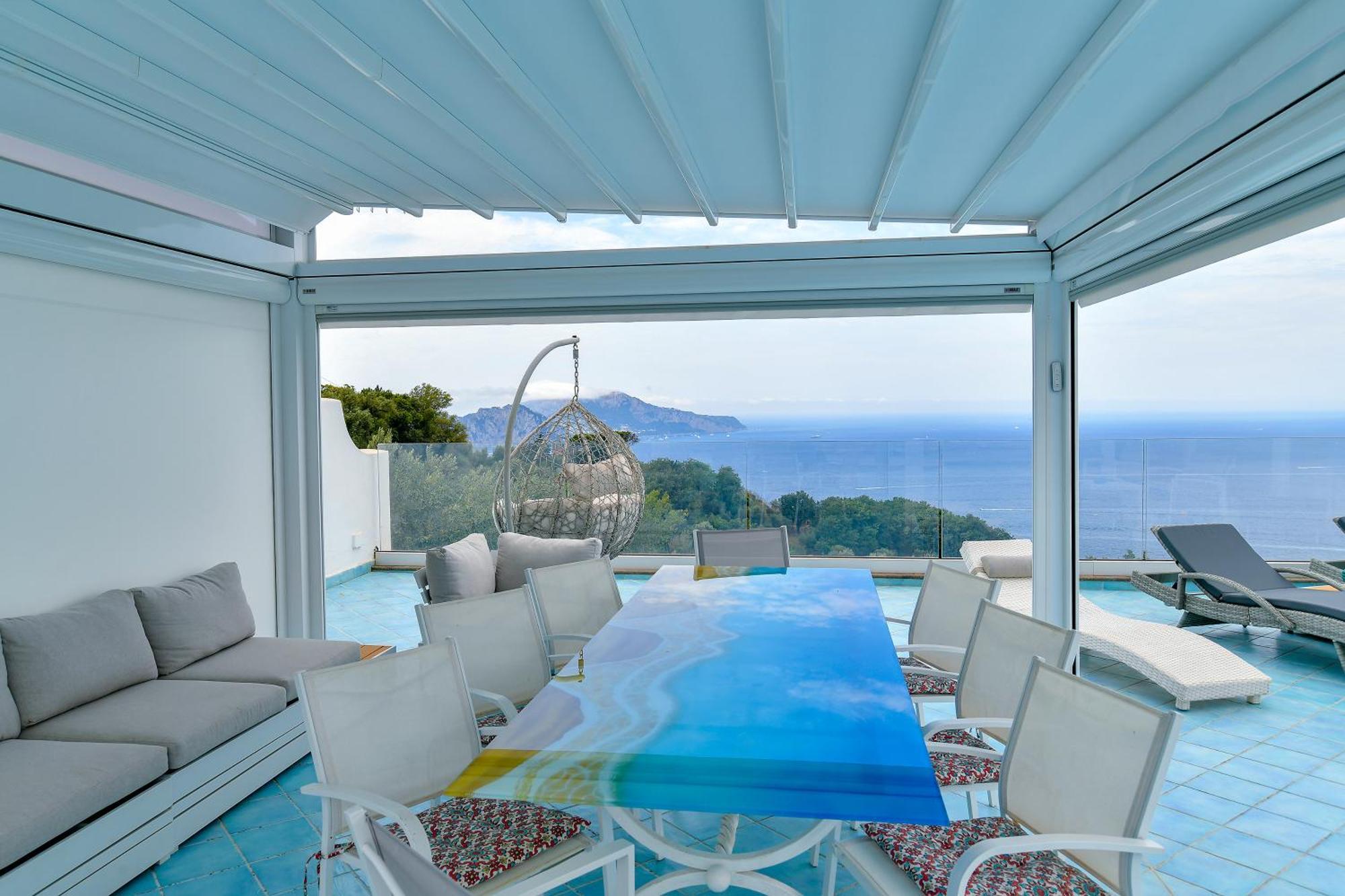 Villa Venus In Penisola Sorrentina Massa Lubrense Bagian luar foto